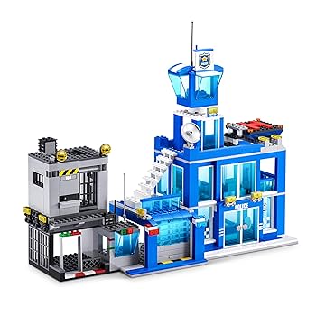 Amazon.com: MAX Adventure Police Headquarters Playset (889